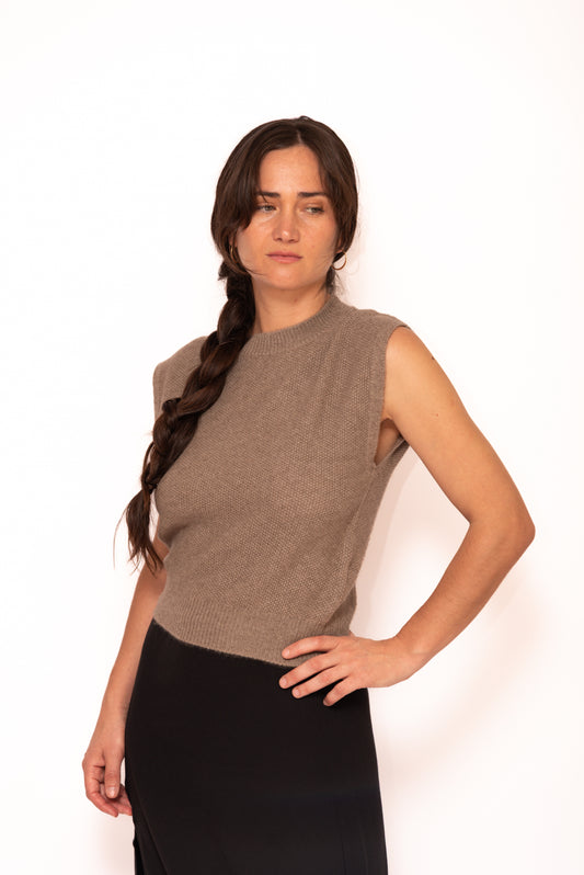 Top Yuna Taupe