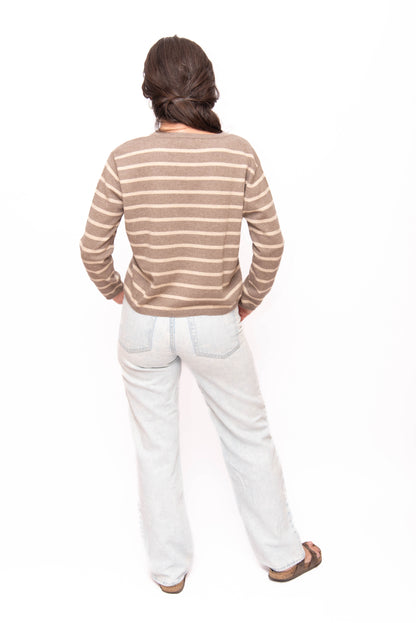Cardigan Aria Taupe